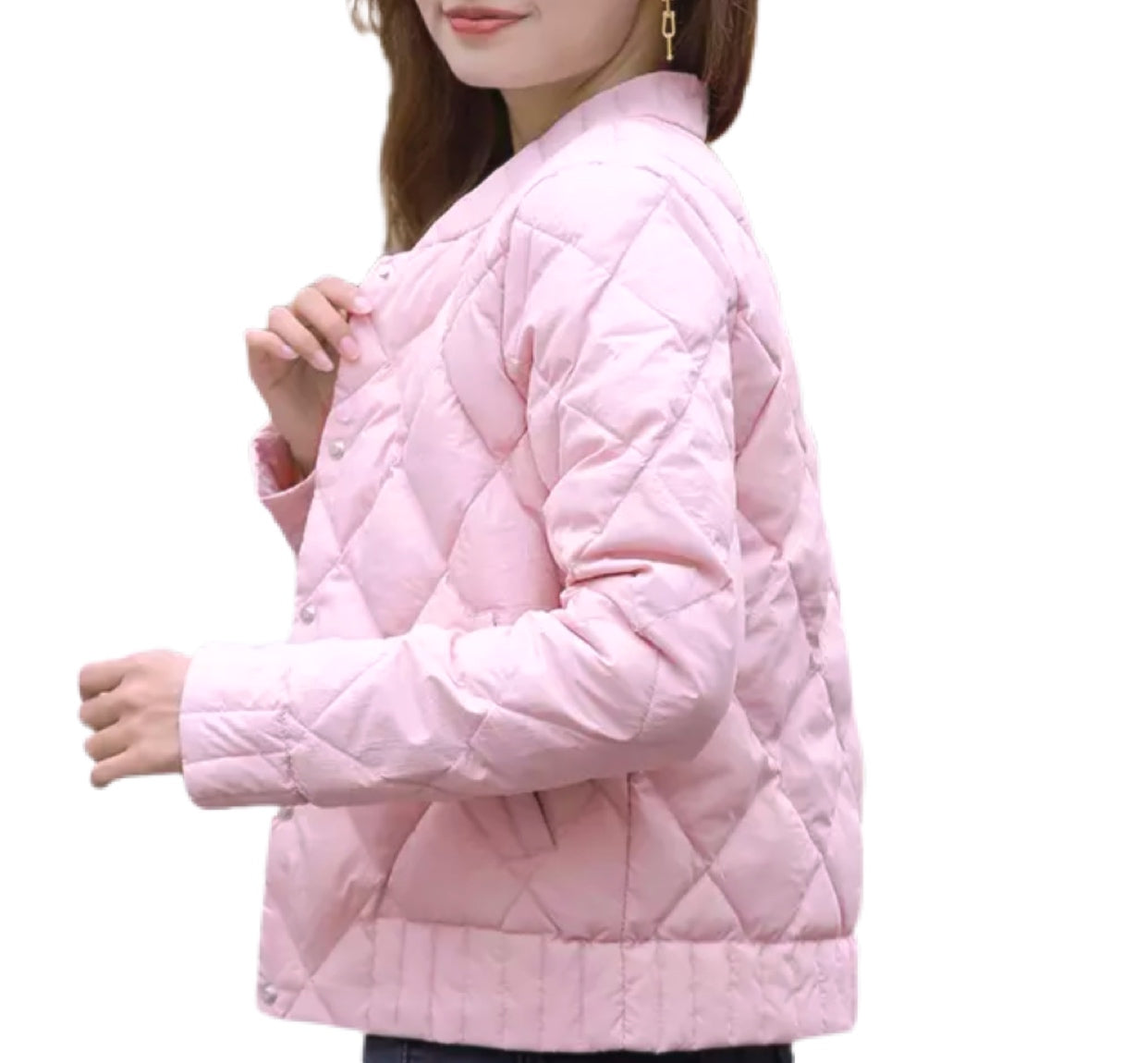 Pretty In Pink Quilted Coat