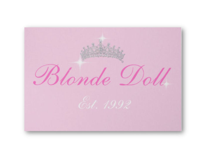 Blonde/ Brunette Doll Canvas