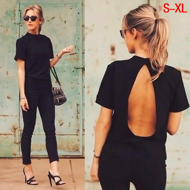 LUXE-- Short Sleeve Blouse