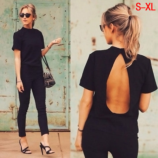 LUXE-- Short Sleeve Blouse